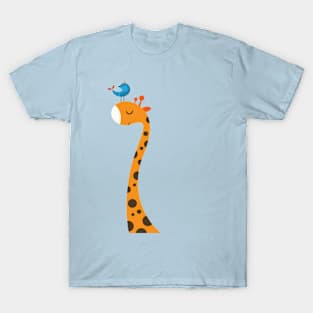 ORANGE AND BLUE T-Shirt